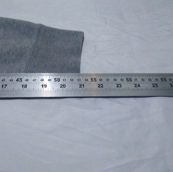 GAP Tracksuit Jacket Men's Medium Long Sleeve Full Zip Grey Spell Out - Picture 7 of 7